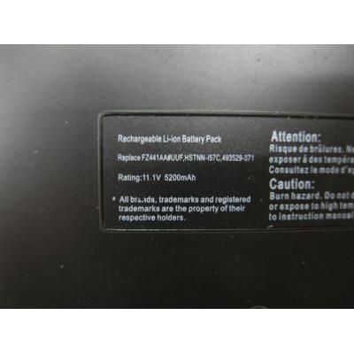 HP COMPAQ FZ441AA#UUF Li-ion 11.1V  5200mAh