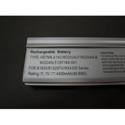 HP COMPAQ HSTNN-A14C Li-ion 11.1V 4400mAh