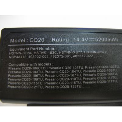 HP COMPAQ HSTNN-OB84 Li-ion 14.4V 5200mAh