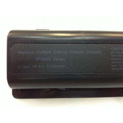 HP COMPAQ DV9000 Li-ion 14.4V 7200mAh