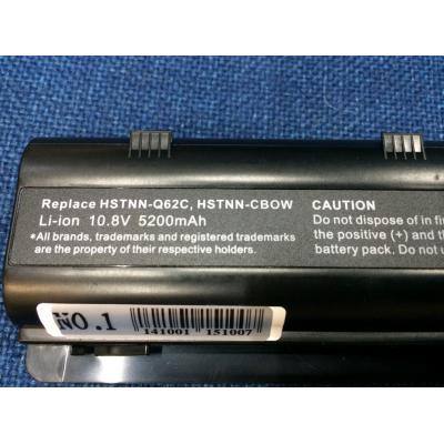 HP COMPAQ HSTNN-Q62C Li-ion 10.8V 5200mAh