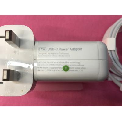 Apple 原廠火牛適配器(20.2V 4.3A 87W) Type-C