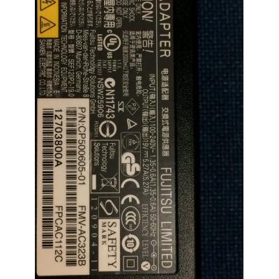 Fujitsu 原廠火牛適配器(19V 5.27A 100W) 5.5x2.5mm