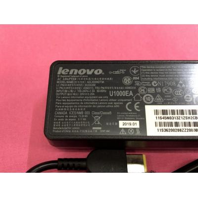 Lenovo 原廠火牛適配器(20V 3.25A 65W) 方頭(帶針)