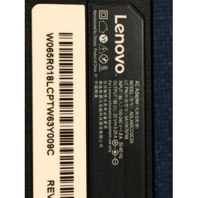 Lenovo 原廠火牛適配器(20V 3.25A 65W) 4.0x1.7mm